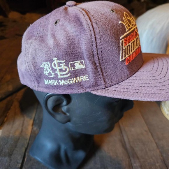 Mark McGwire Home Run Champion 1990s Vintage Retro St. Louis Cardinals Hat - Picture 2 of 4
